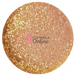 Pudra acrilica de 10g Amelie cu pigment si sclipici SCA04 Somon